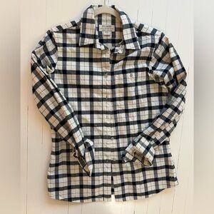 Filson Women’s Black and White Checkered Shirt